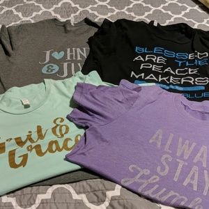 Ruby's Rubbish 4 T-shirt LOT SZ. LG